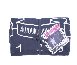 couverture éveil + photo avec accessoire