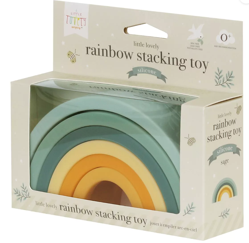 Jeu a empiler arc-en-ciel