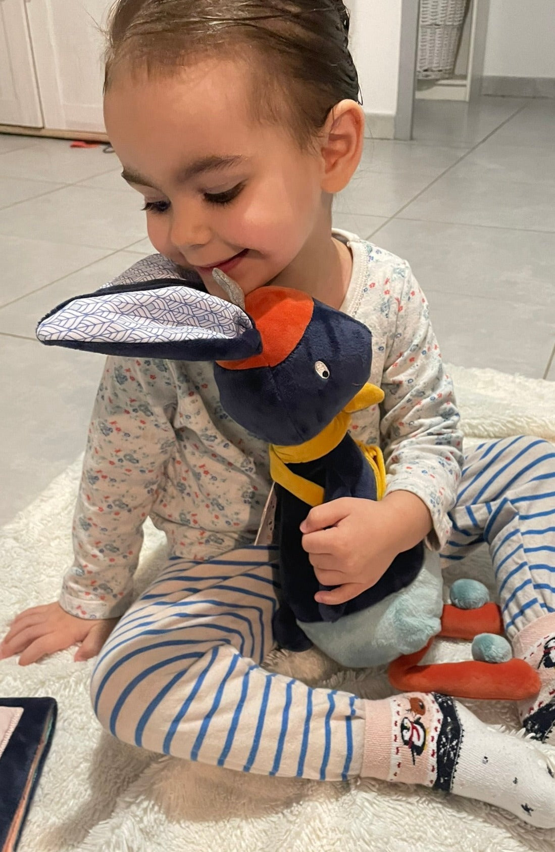 peluche d'éveil multi activités